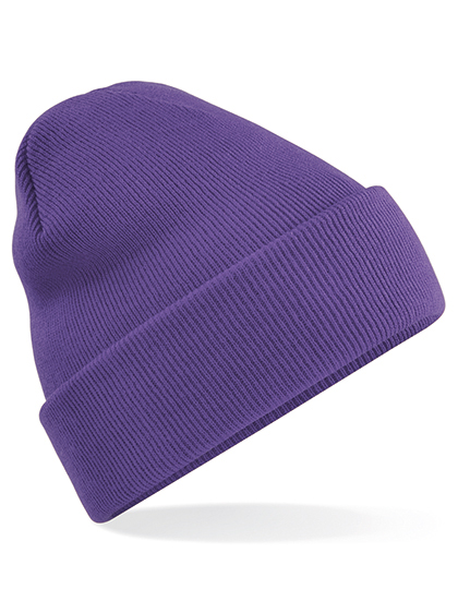 Klassischer Beanie mit Umschlag