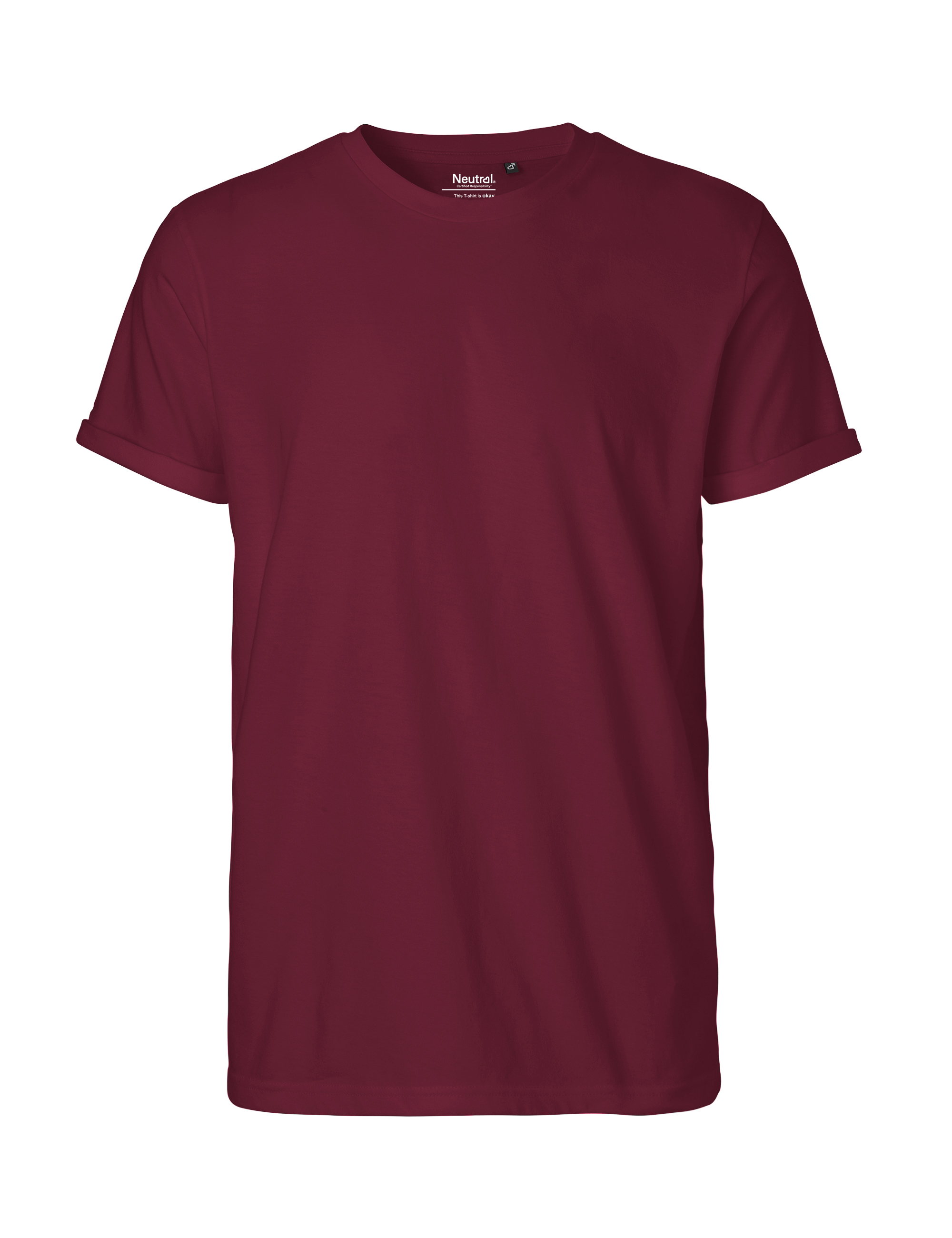 Roll-Up Herren-T-Shirt aus Fairtrade-Baumwolle