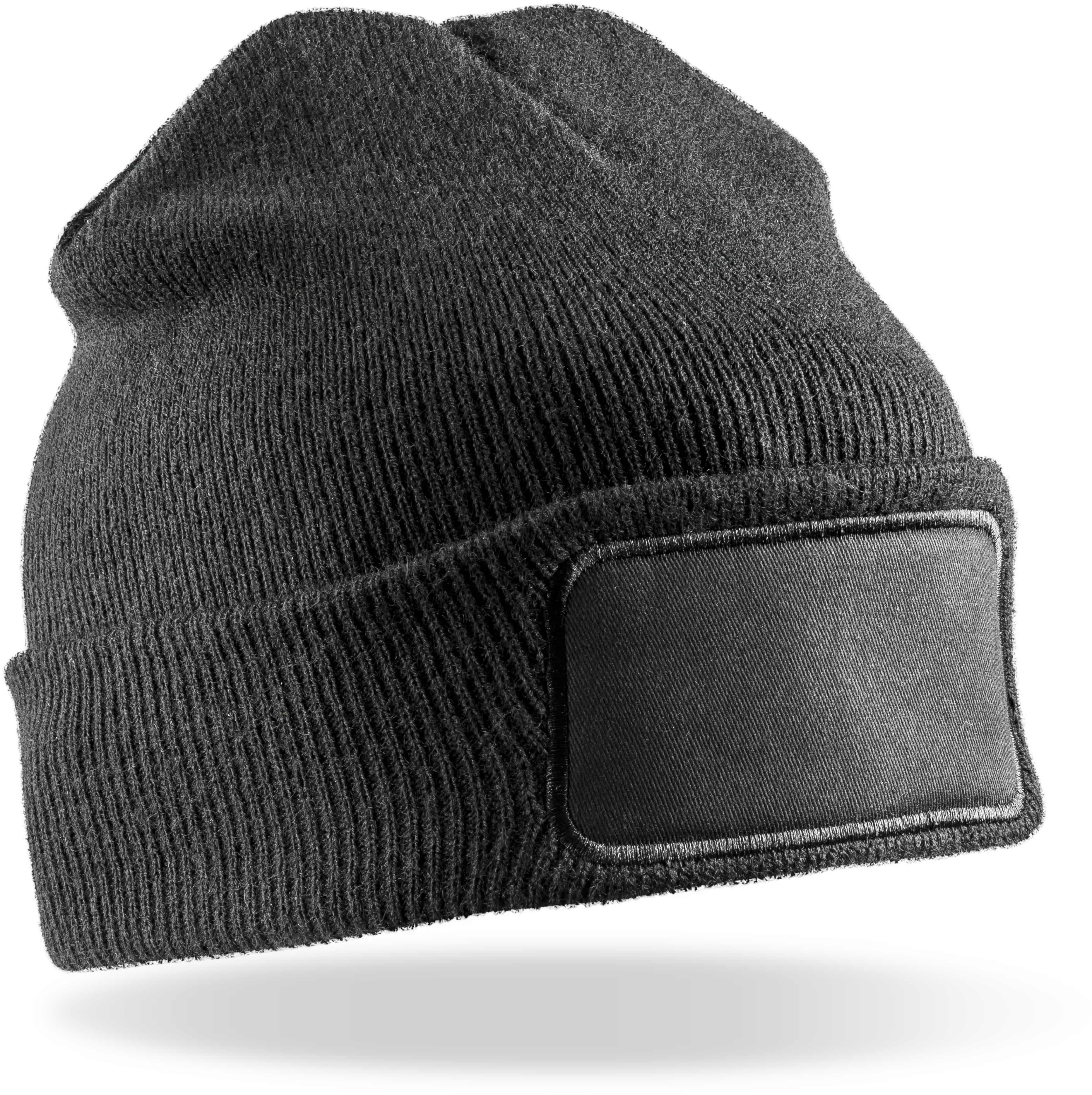 Recycled Double Knit Printers Beanie