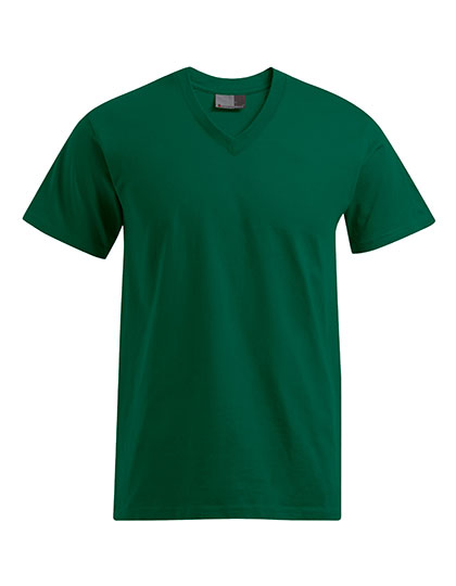 Premium Herren T-Shirt-mit V-Ausschnitt