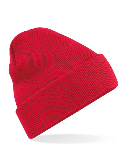 Klassischer Beanie mit Umschlag