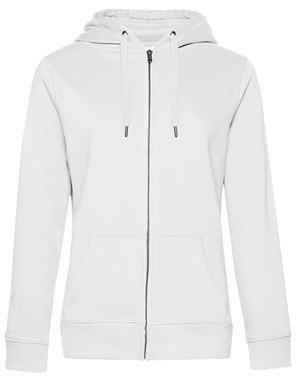 Flauschiger Damen Zip-Hoodie "Queen"