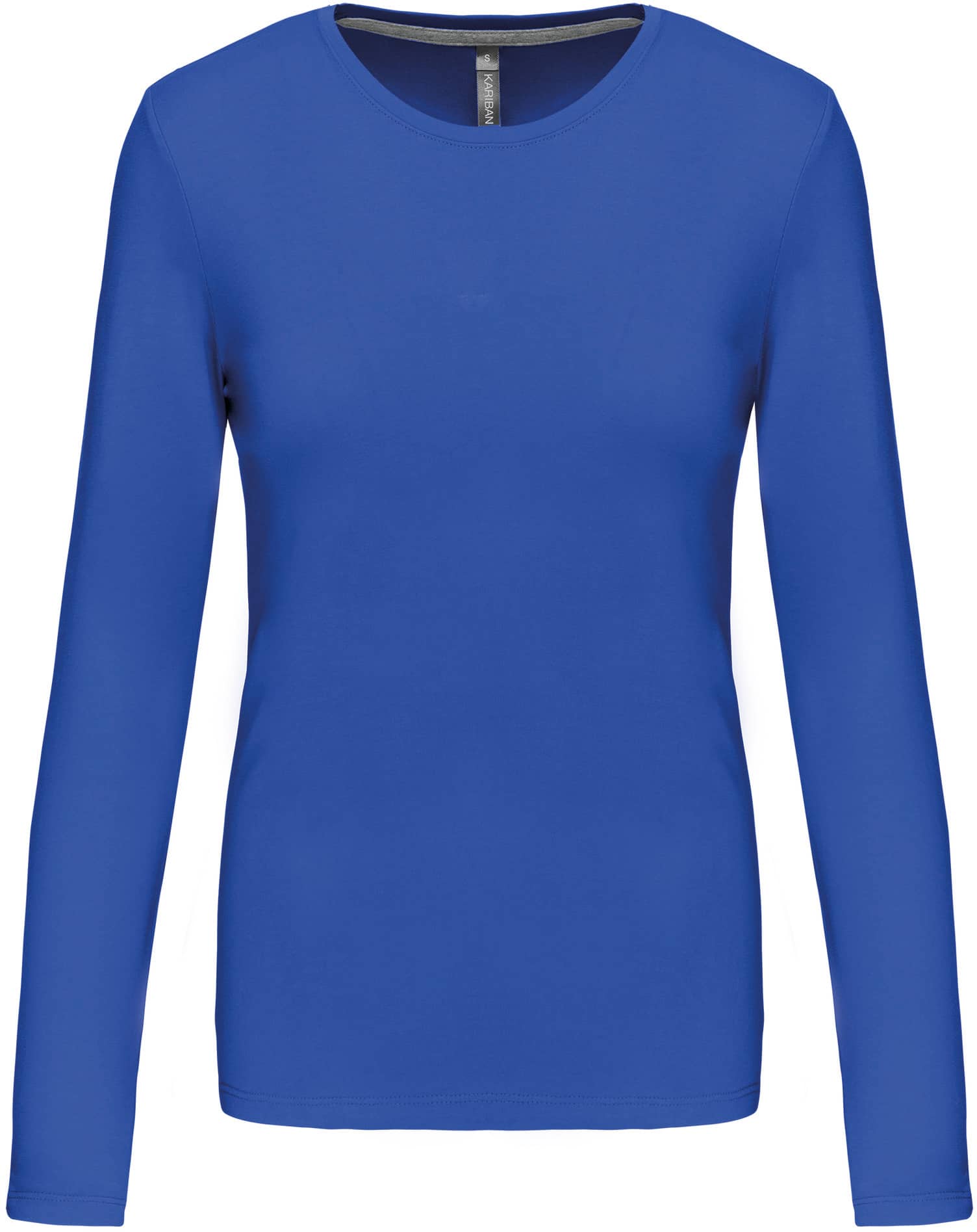 Ladies` Long-sleeved Crew Neck T-shirt