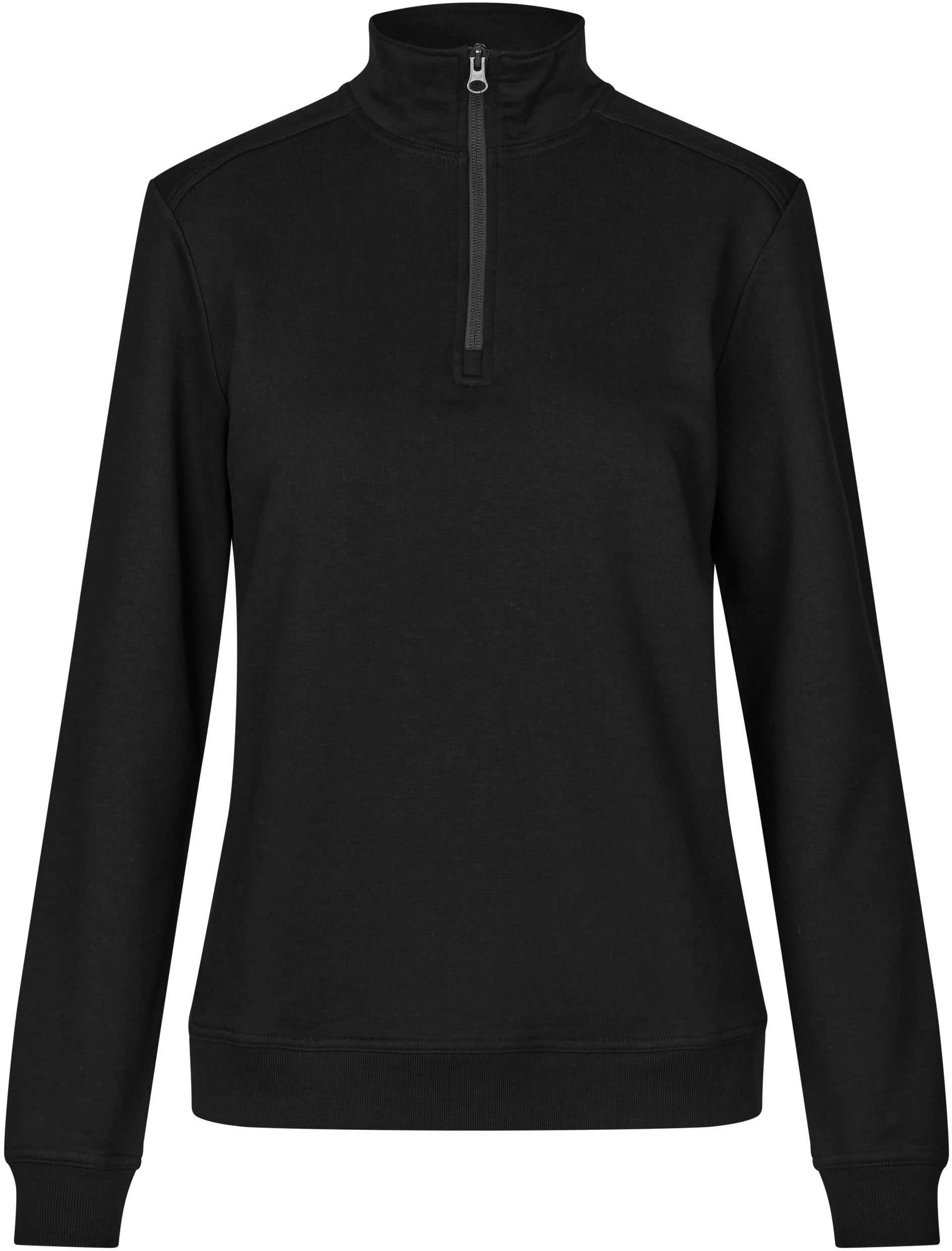 Ungebürsteter PRO Wear CARE Cardigan mit ¼ Zip mit Dam