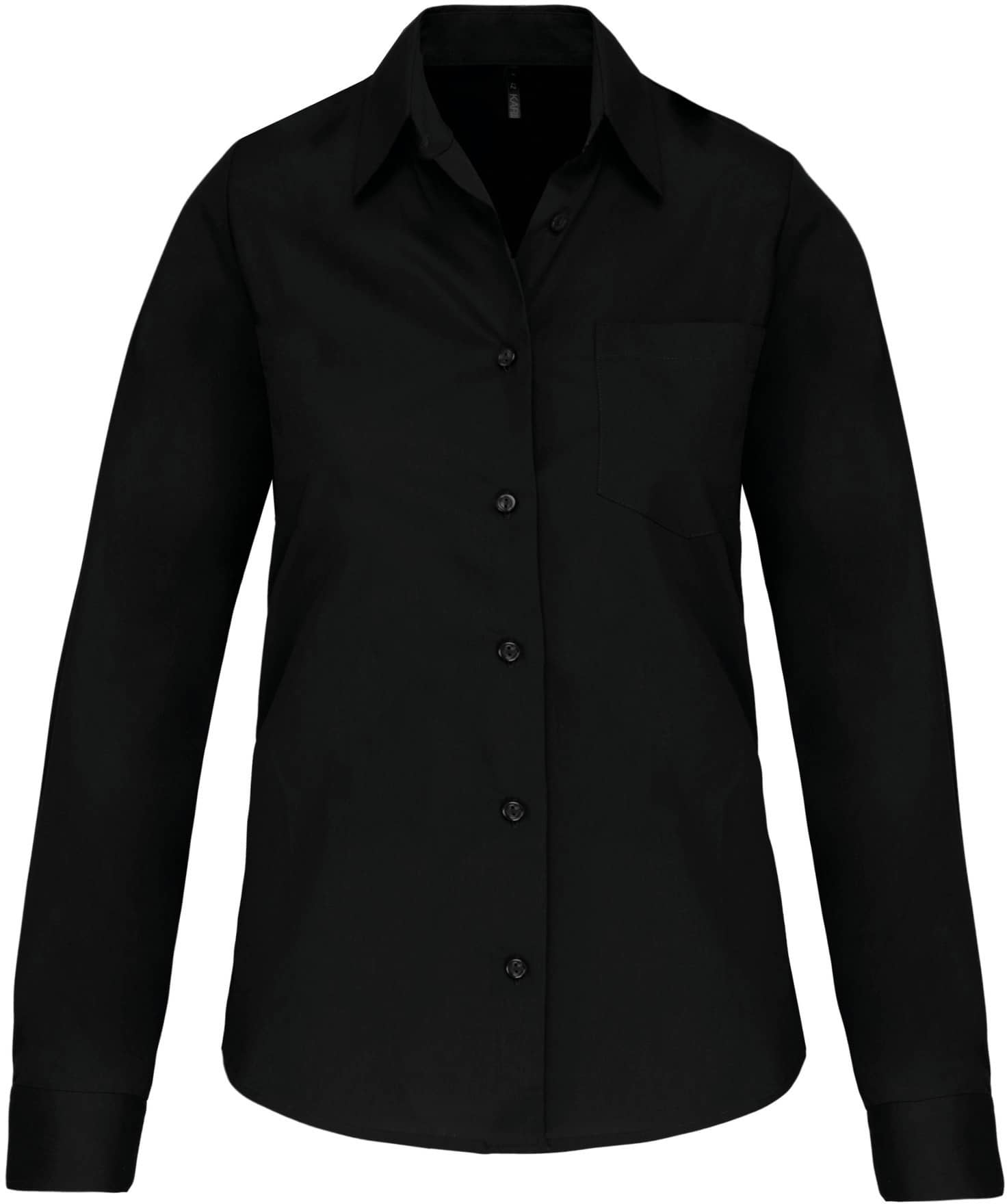 Damen Popelinebluse Langarm