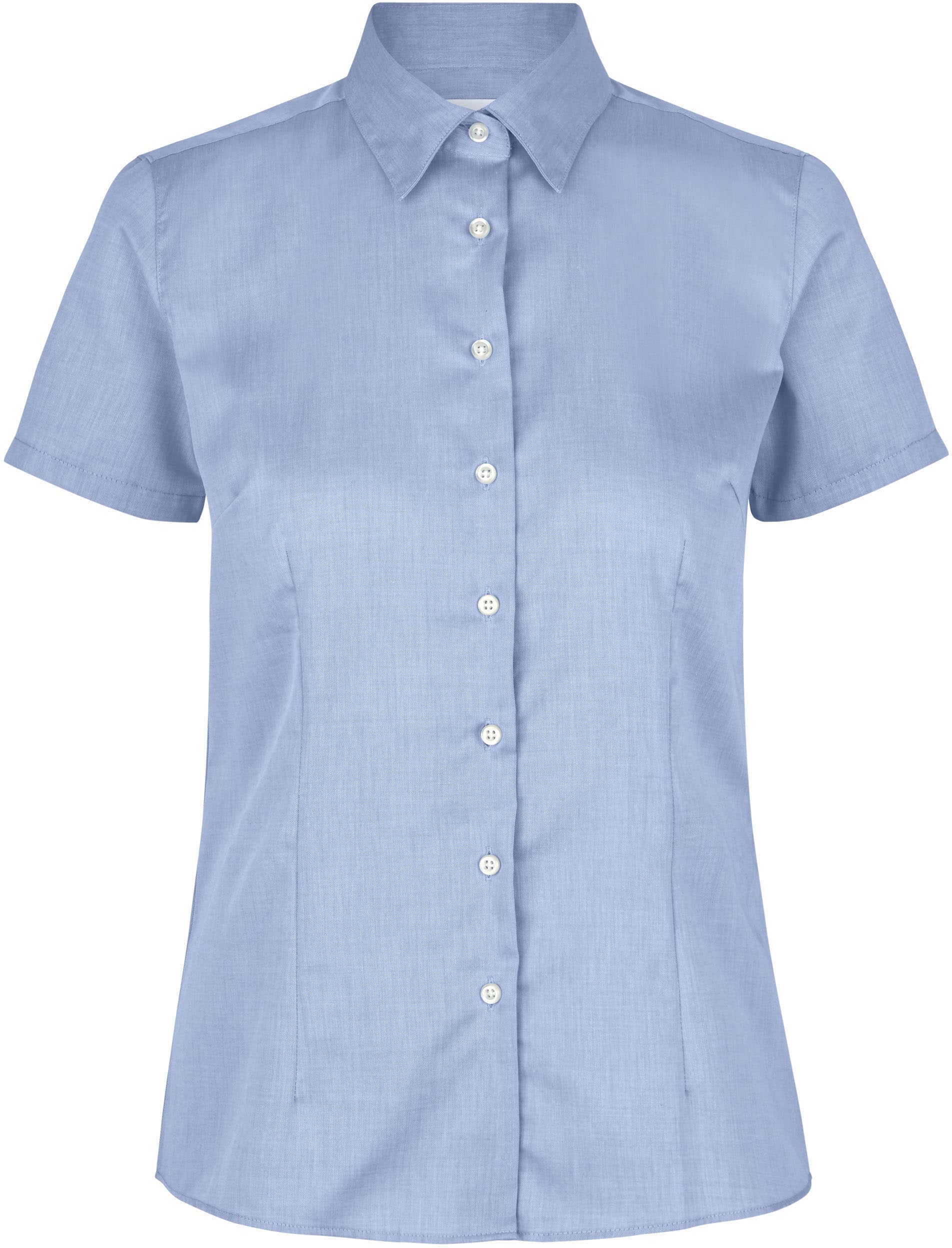 Seven Seas Bügelfreie Fine Twill Damen Bluse