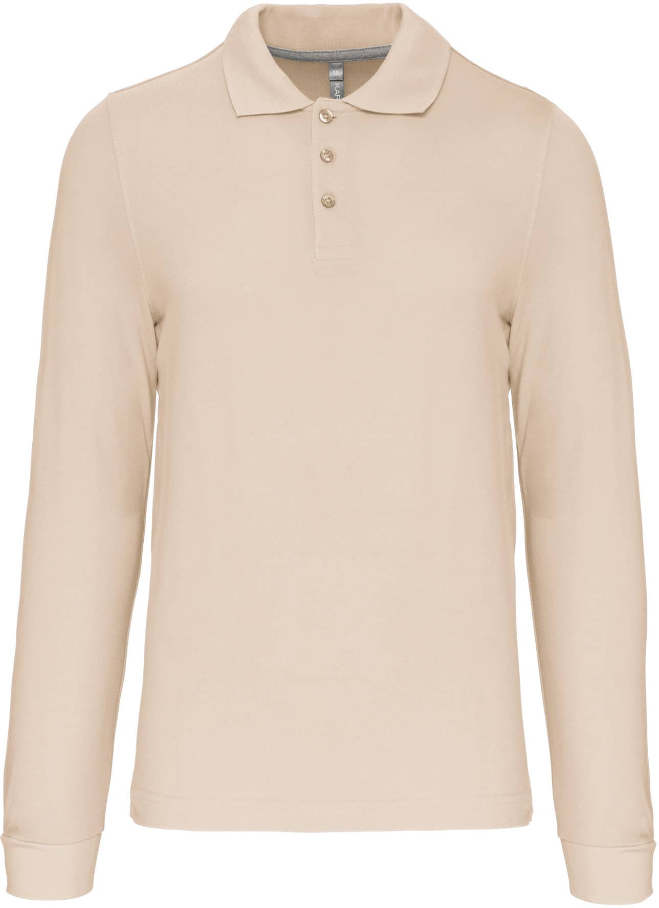 Herren Langarm Poloshirt