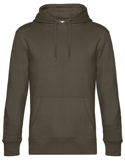 Flauschiger weicher Herren Hoodie "King"