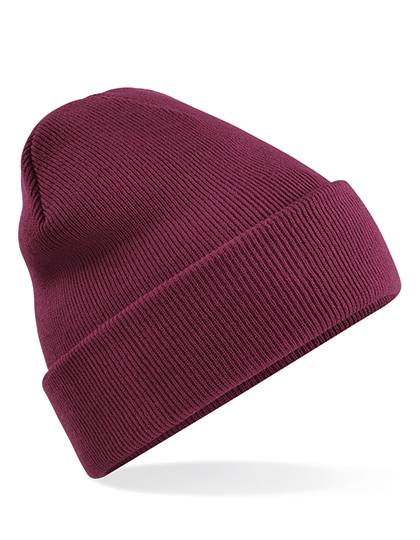 Klassischer Beanie mit Umschlag