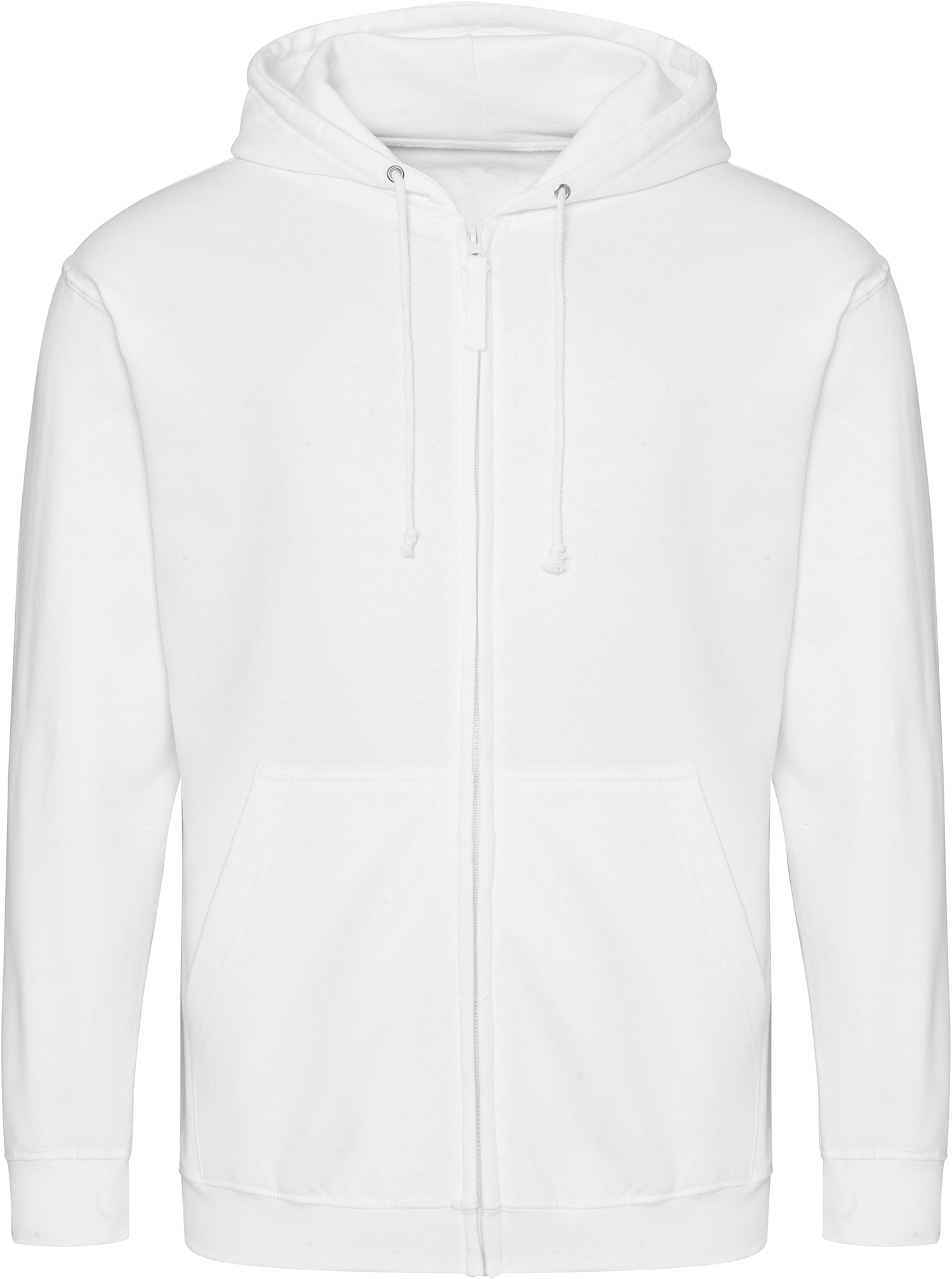 Kuscheliger Herren Zip-Hoodie mit Kängurutasche