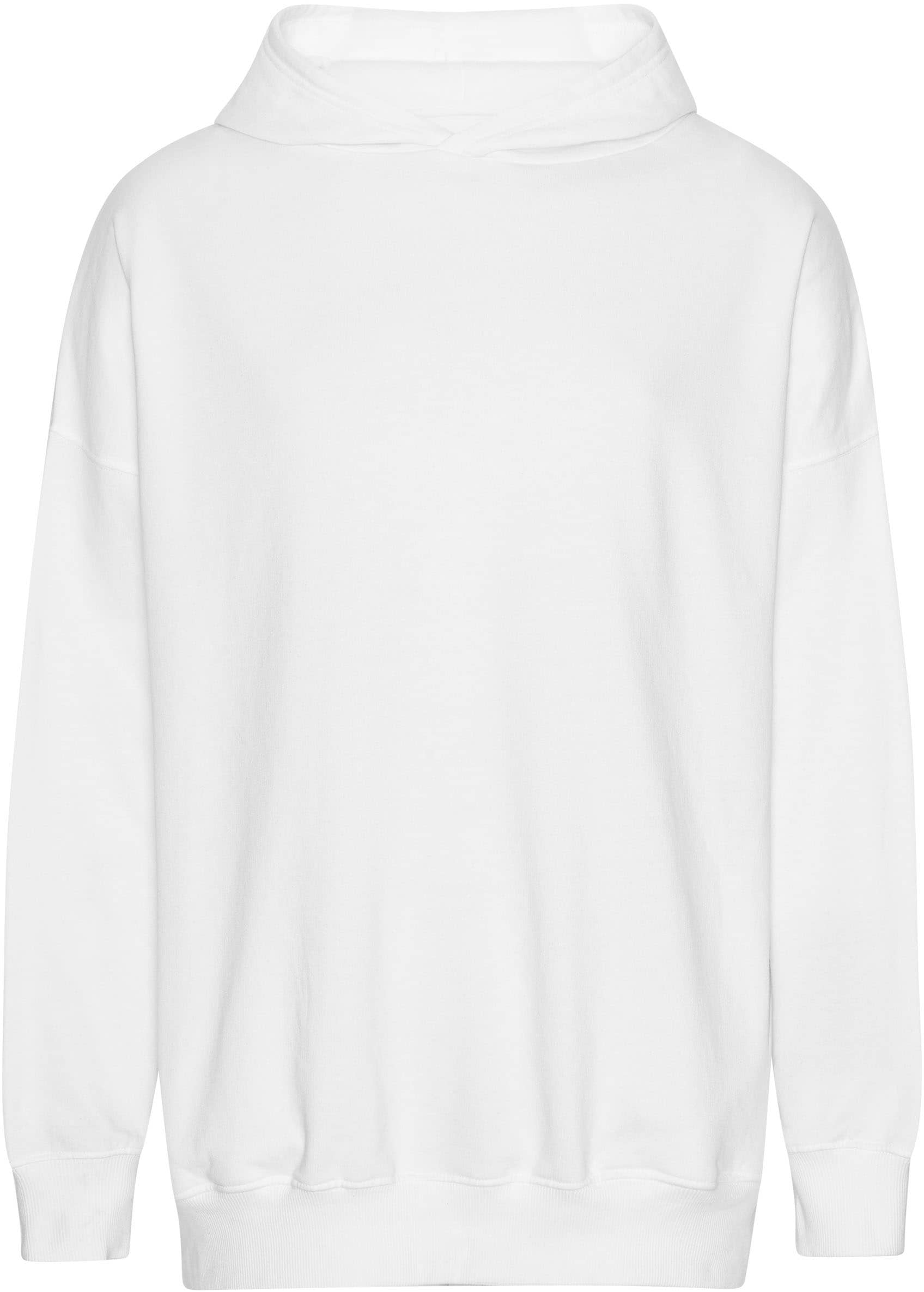 Tiger Cotton Oversized Hoodie with Side Pockets