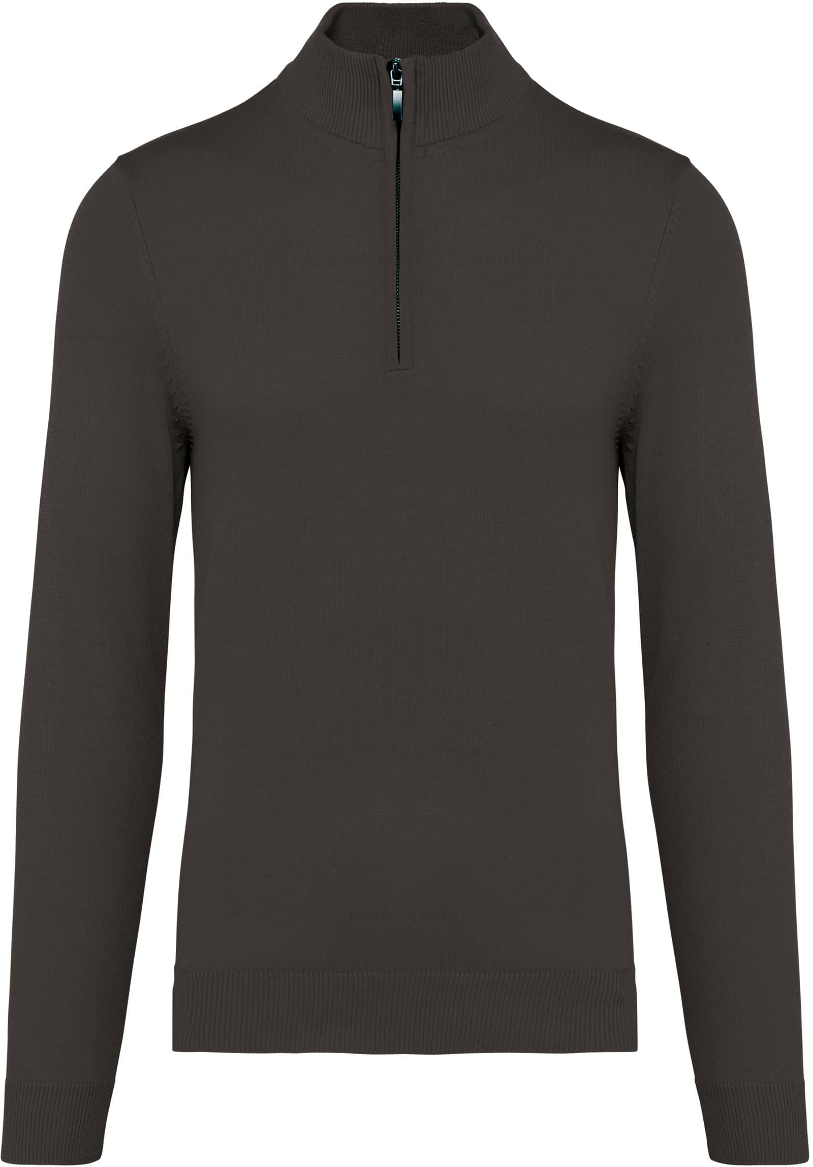 Herrenpullover mit 1/4-Reißverschluss