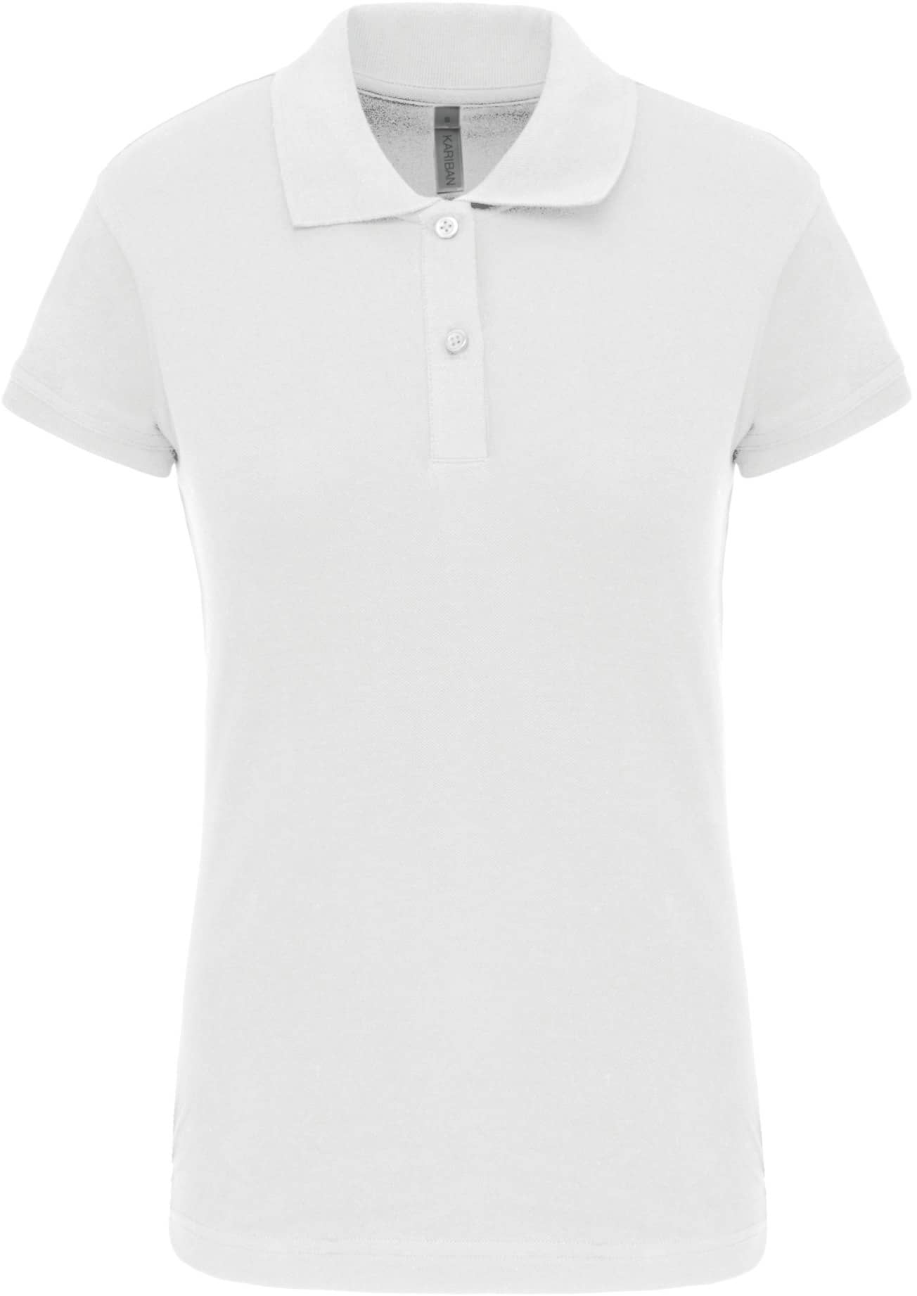 Kurzarm-Polohemd für Damen aus Baumwollpiqué
