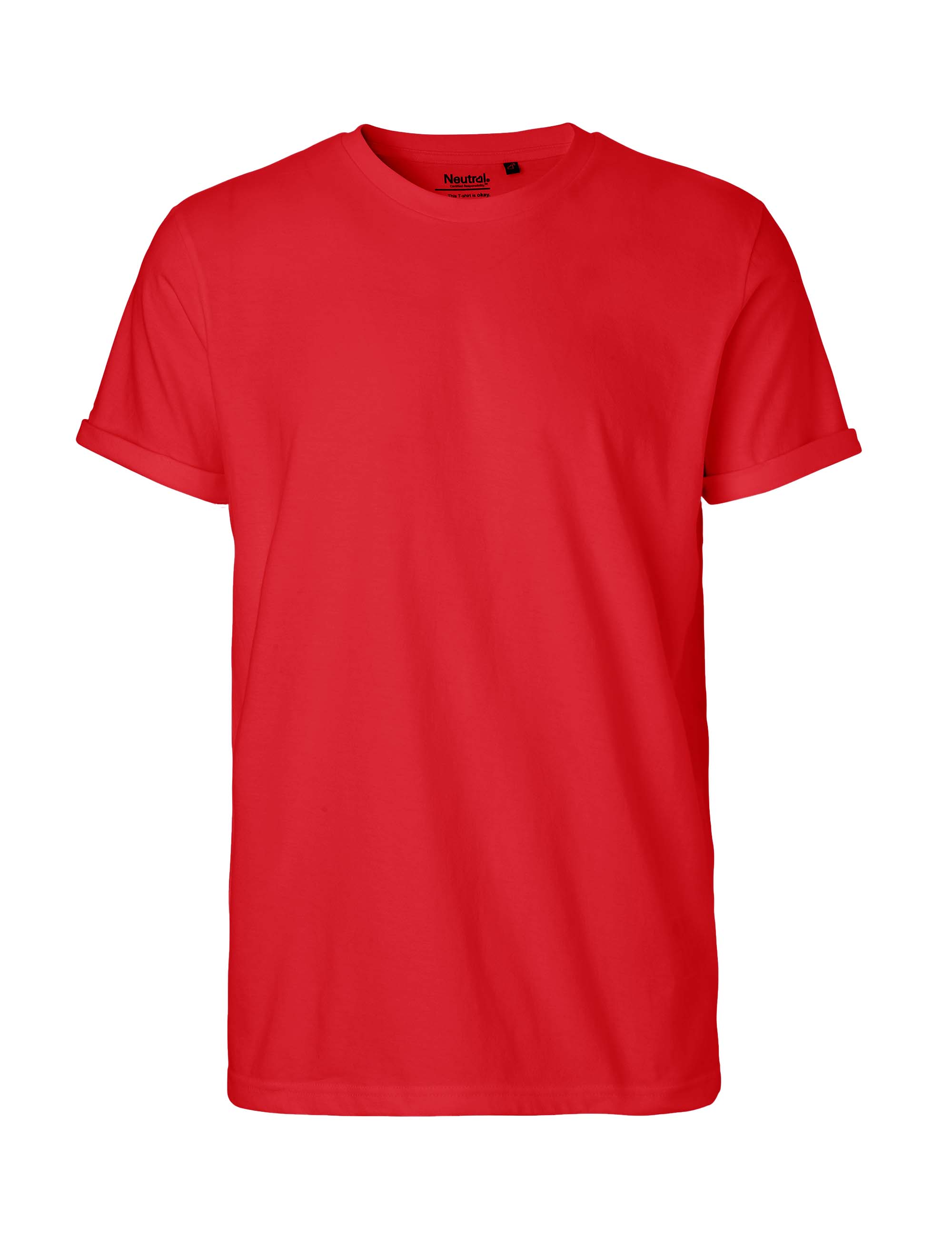Men´s Roll Up Sleeve T-Shirt