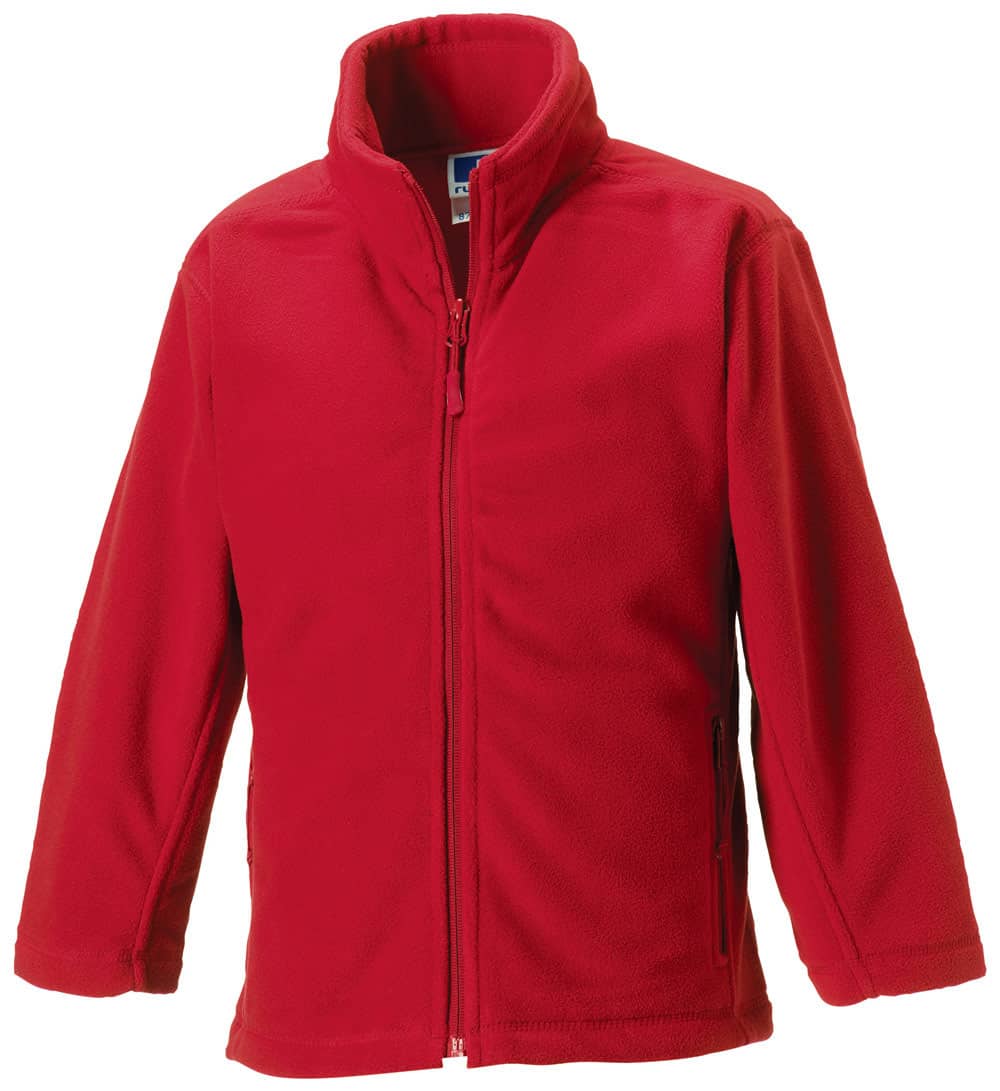 Kids Full Zip Outdoor Fleece