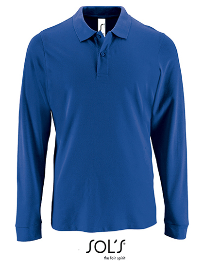 Herren Langarm-Poloshirt "Perfect"