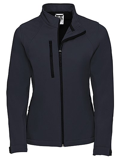 3-lagige Damen-Softshelljacke mit Brusttasche