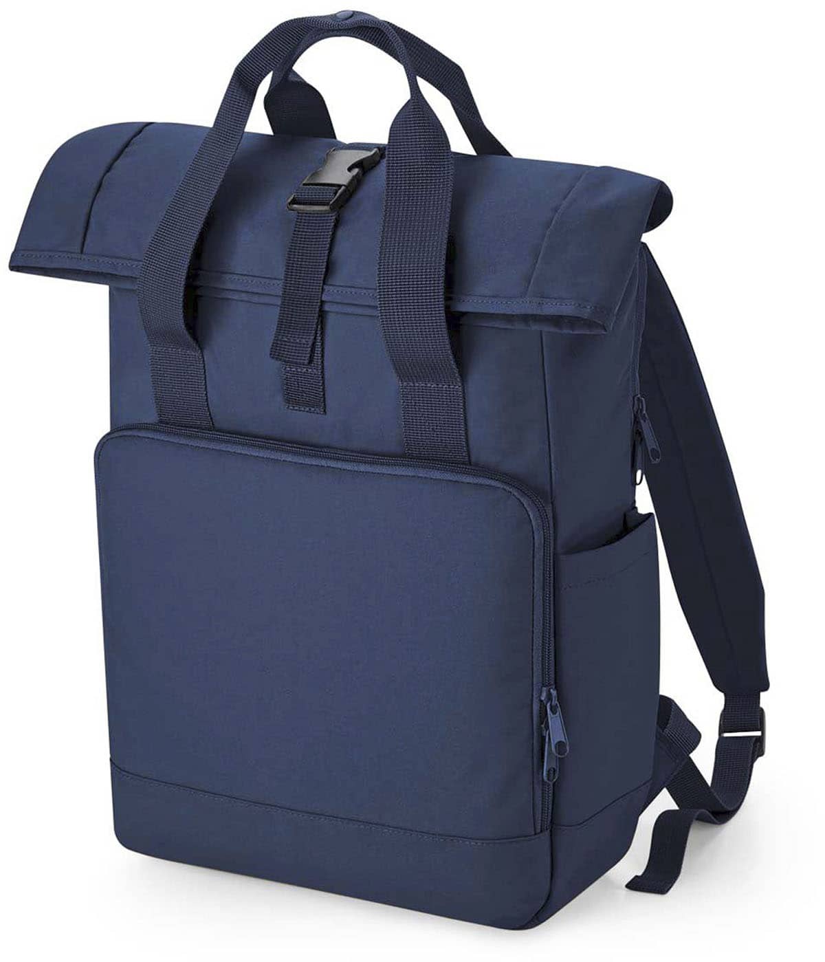 Recycled Twin Handle Roll-Top Laptop Backpack