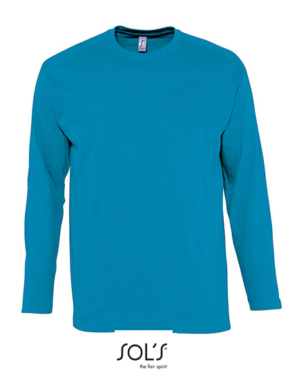 Klassisches Basic Herren-Longsleeve "Monarch"