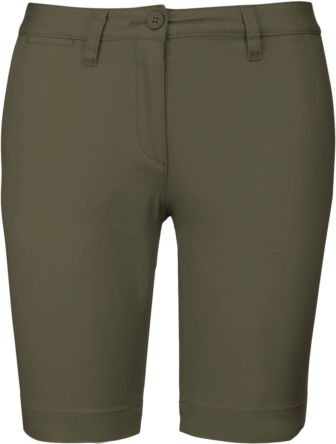Chino-Bermuda-Shorts für Damen