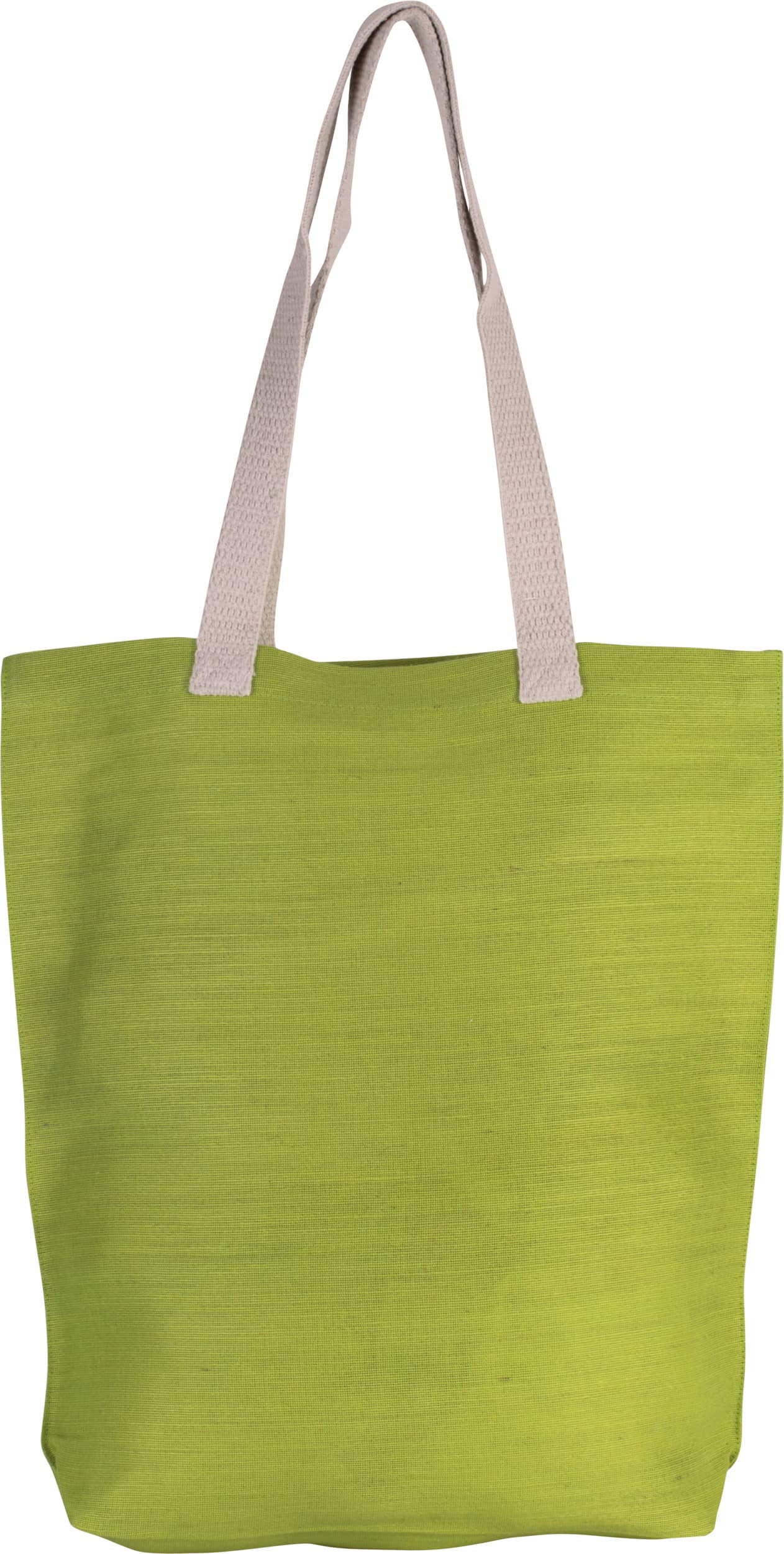 Shoppingtasche aus Jute-Baumwollmischgewebe