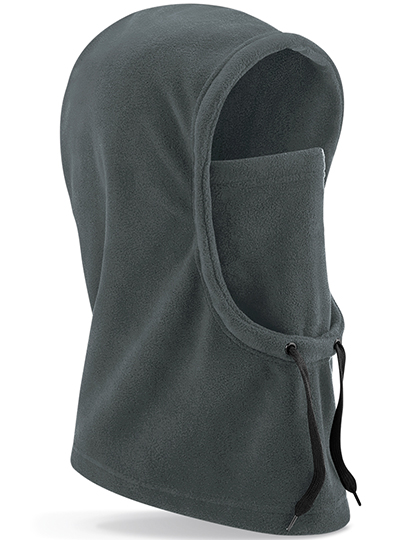 Recycelte Fleece-Kapuze mit Zugkordel