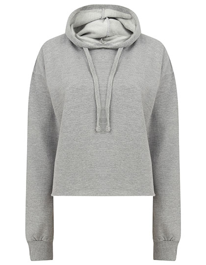 Lässiger Damen Cropped-Hoodie