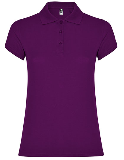 Damen-Poloshirt "Star" mit Seitenschlitzen
