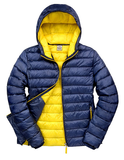 Modische Herren-Pufferjacke "Snow Bird" mit Kontrastfutter