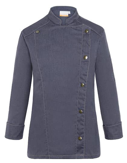 Damen Kochjacke Jeans-Style