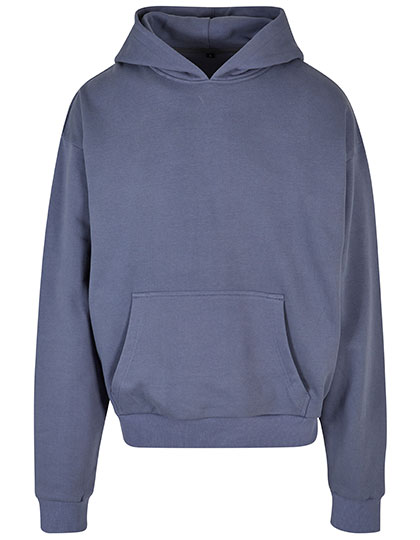 Extra schwerer super großer Herren-Hoodie mit Kängurutasche