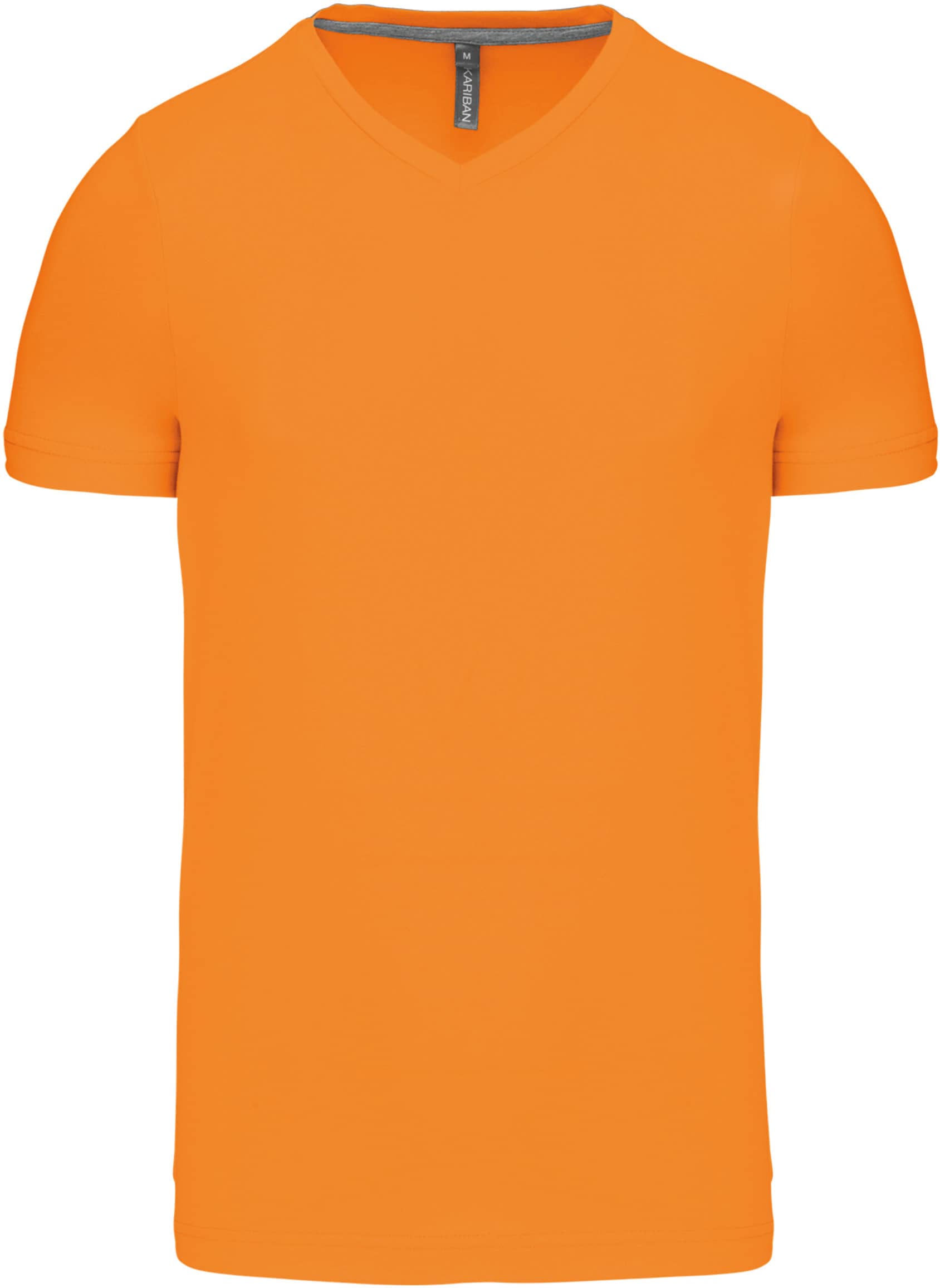 Men`s Short-sleeved V-Neck T-Shirt