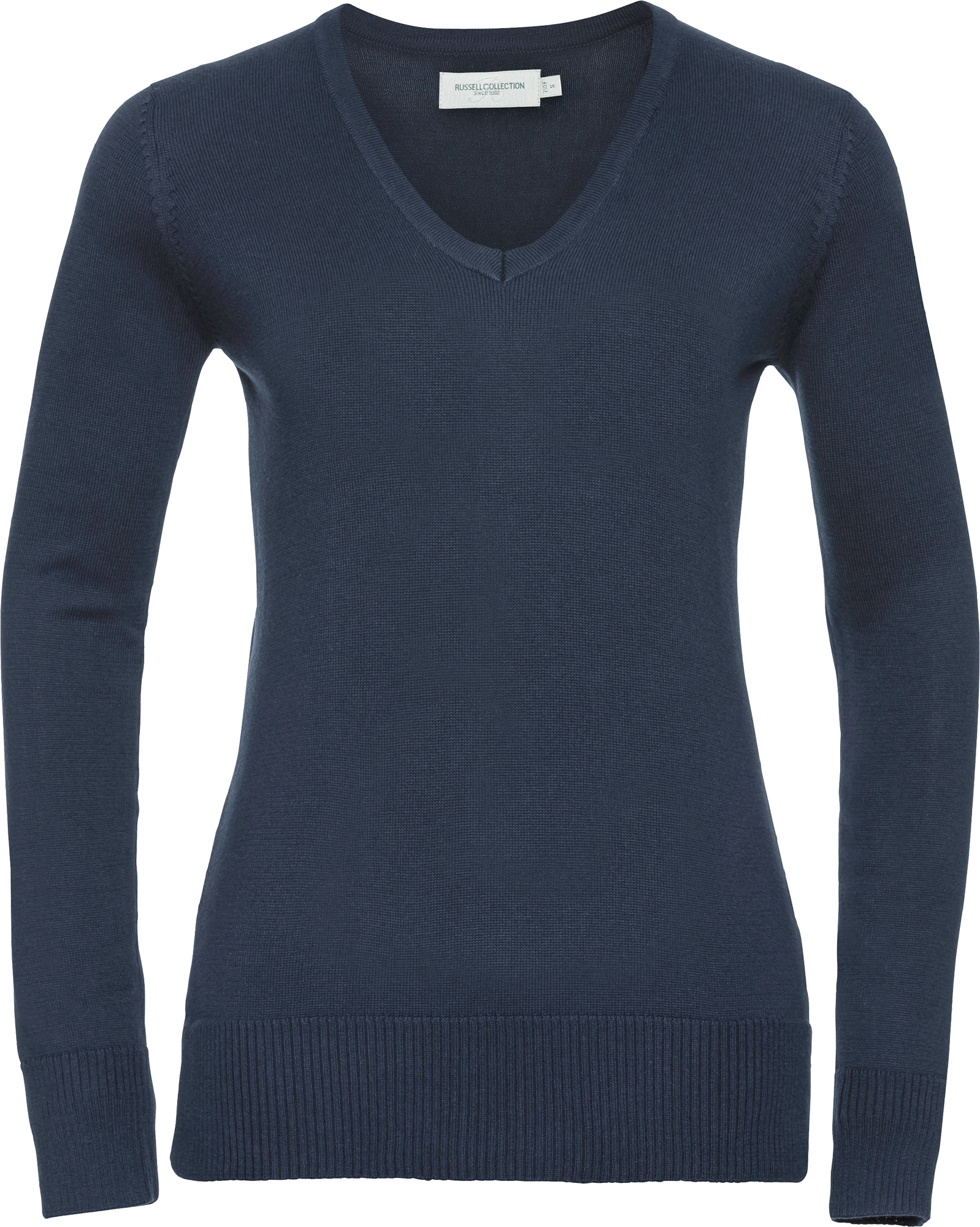 Ladies´ V-Neck Knitted Pullover