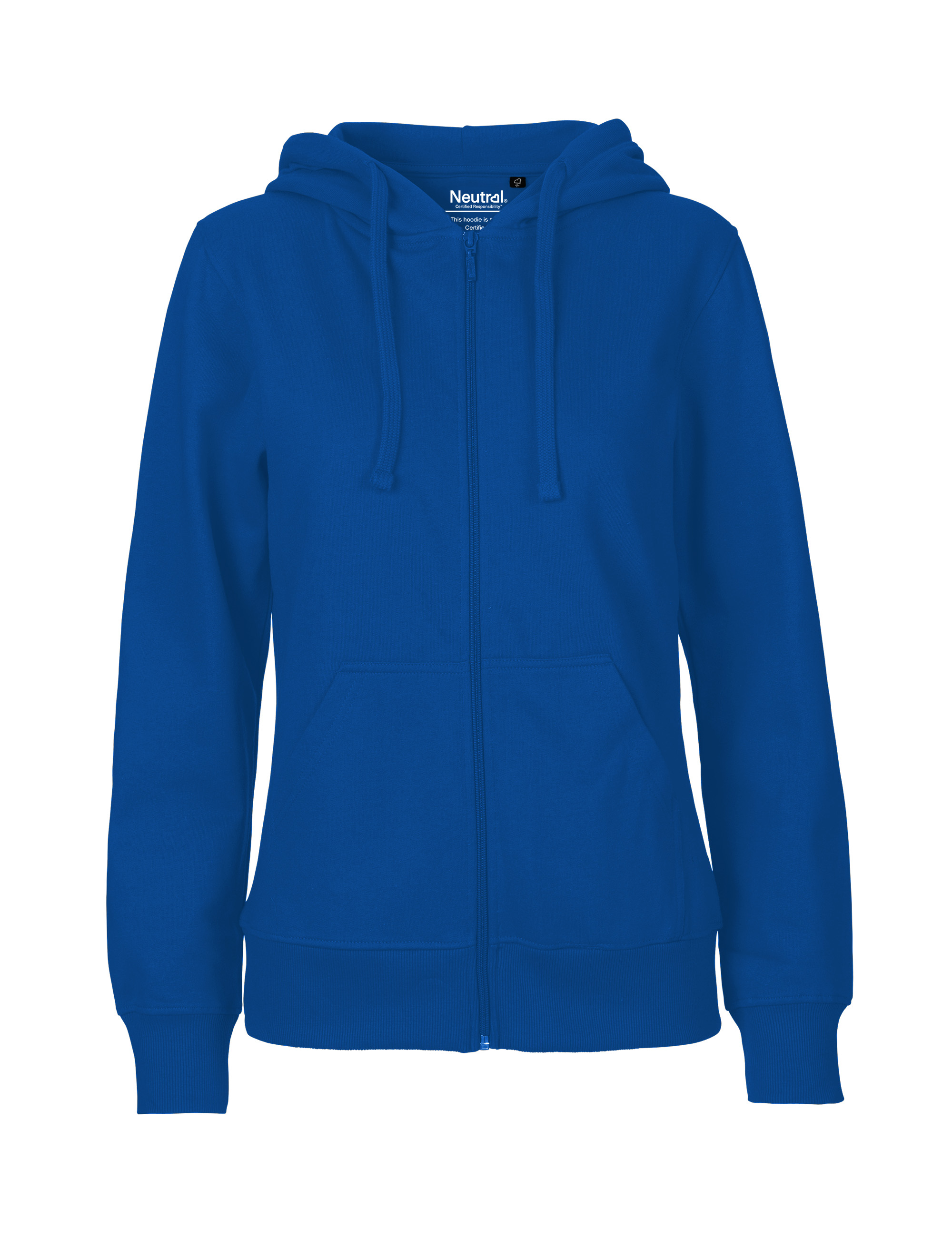 Flauschiger Damen Zip-Hoodie aus Fairtrade-Baumwolle