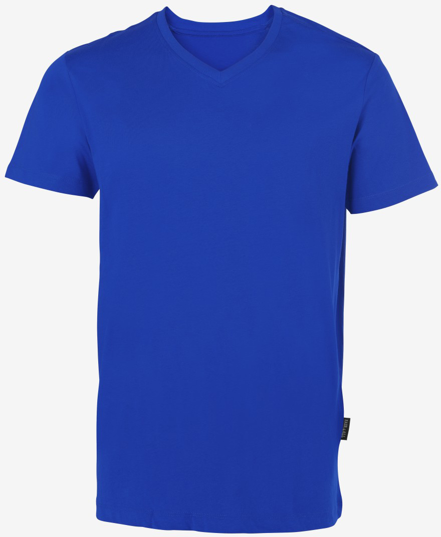 Premium Herren-T-Shirt aus Bio-Baumwolle mit V-Neck