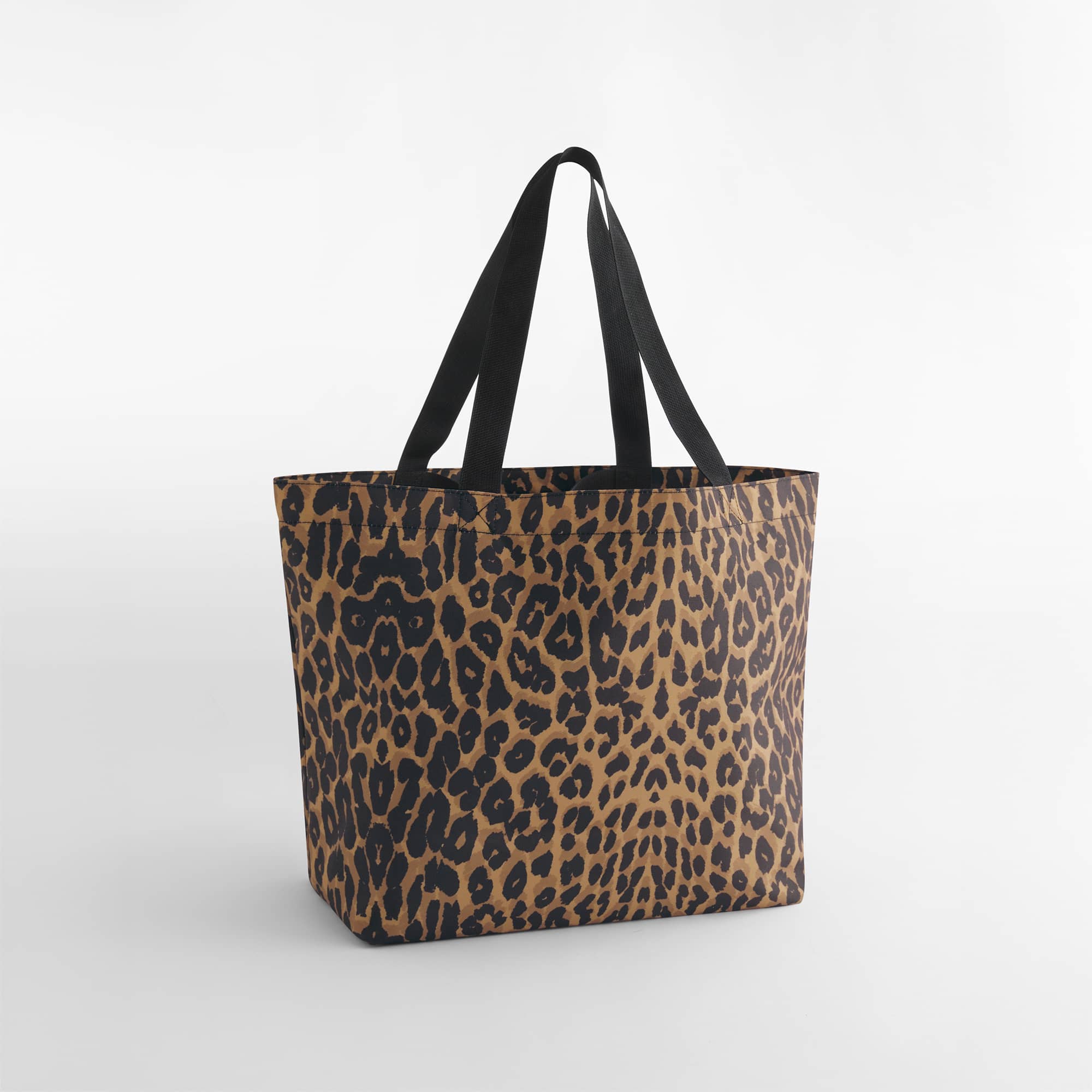 Leopard Print Carryall Bag
