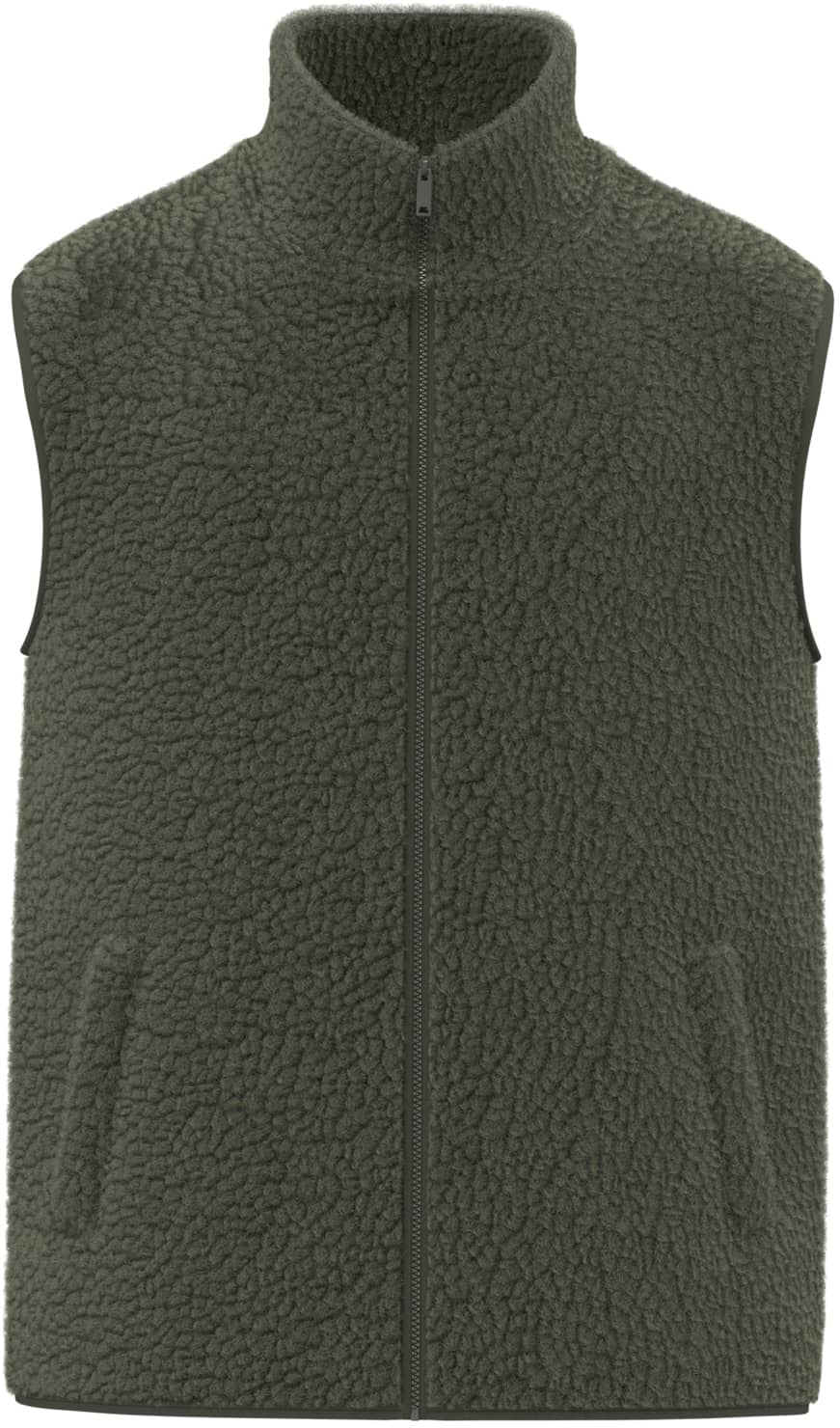 Ärmellose Sherpa-Jacke für Herren