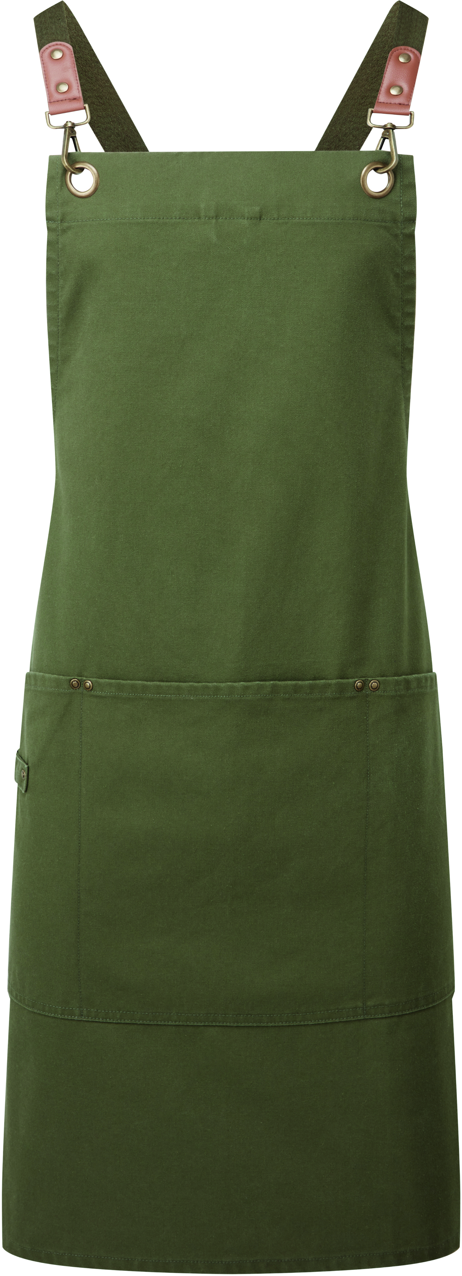 Clip ‘n’ Clasp Cross-Back Bib Apron