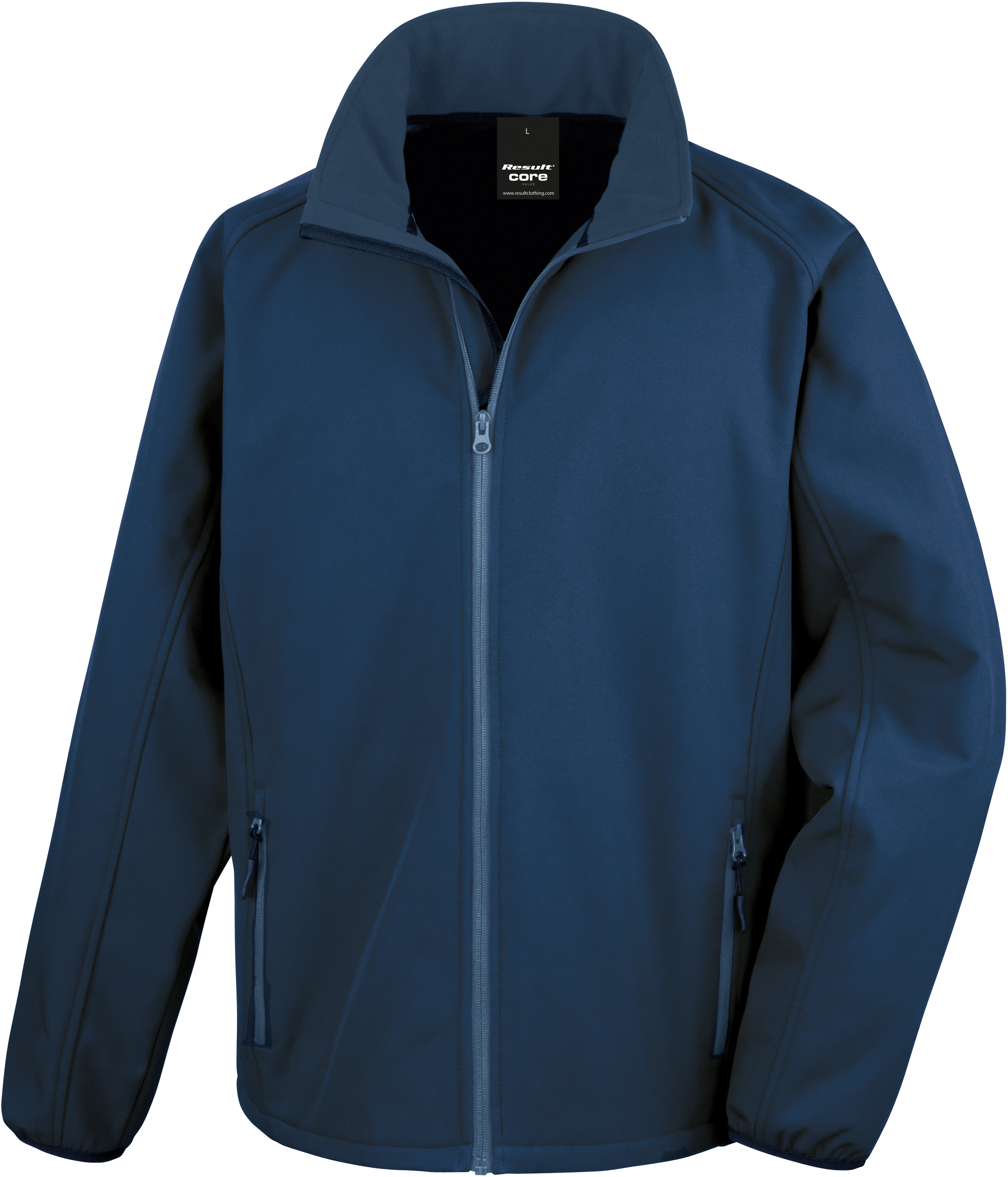 Men's Printable Softshell Jacket with Recycled Fleece Inner