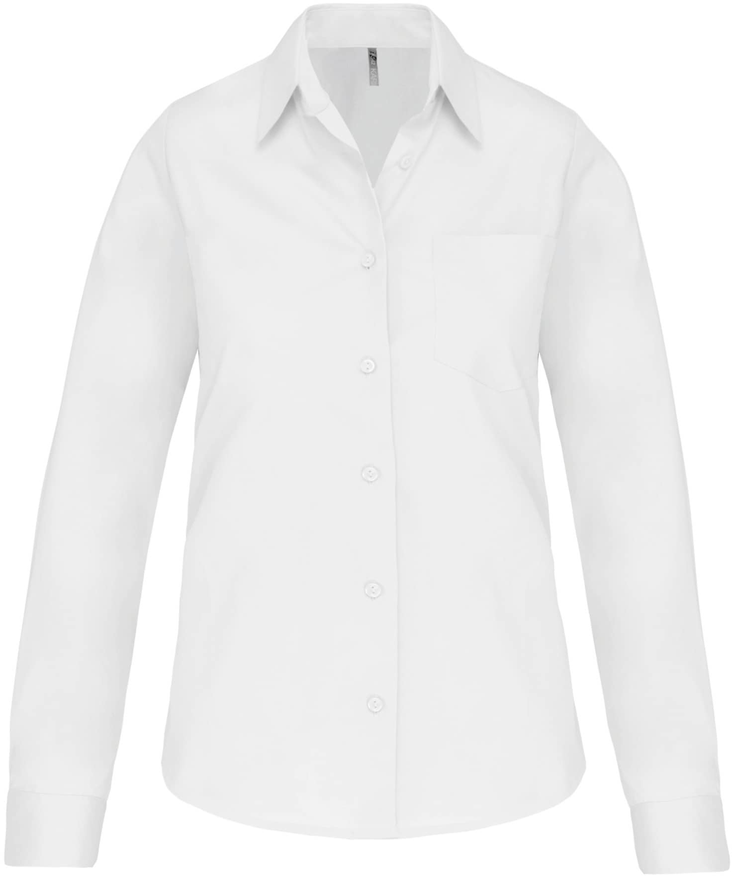 Damen Popelinebluse Langarm