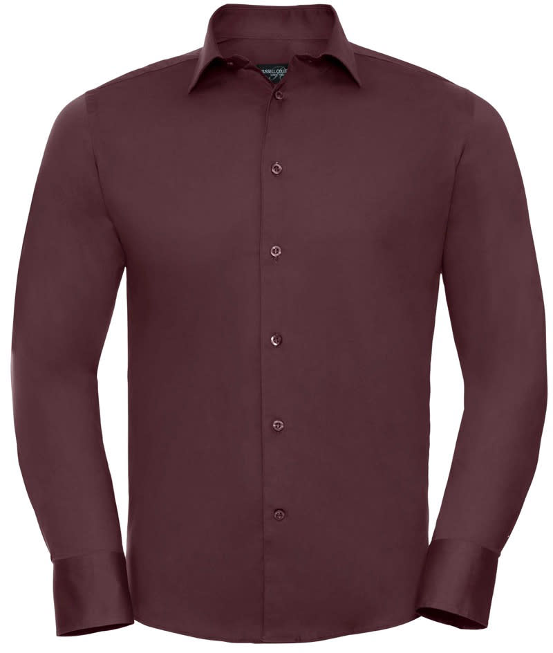 Pflegeleichtes Herren-Stretchhemd