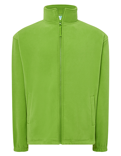 Herren Micro-Fleecejacke mit elastischen Ärmelabschlüssen