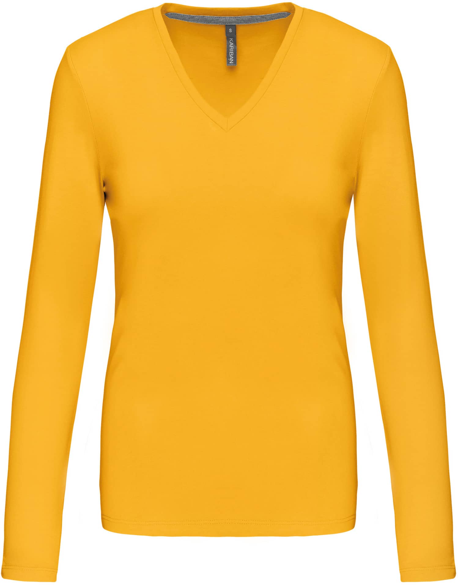 Ladies` Longsleeve V-Neck T-Shirt