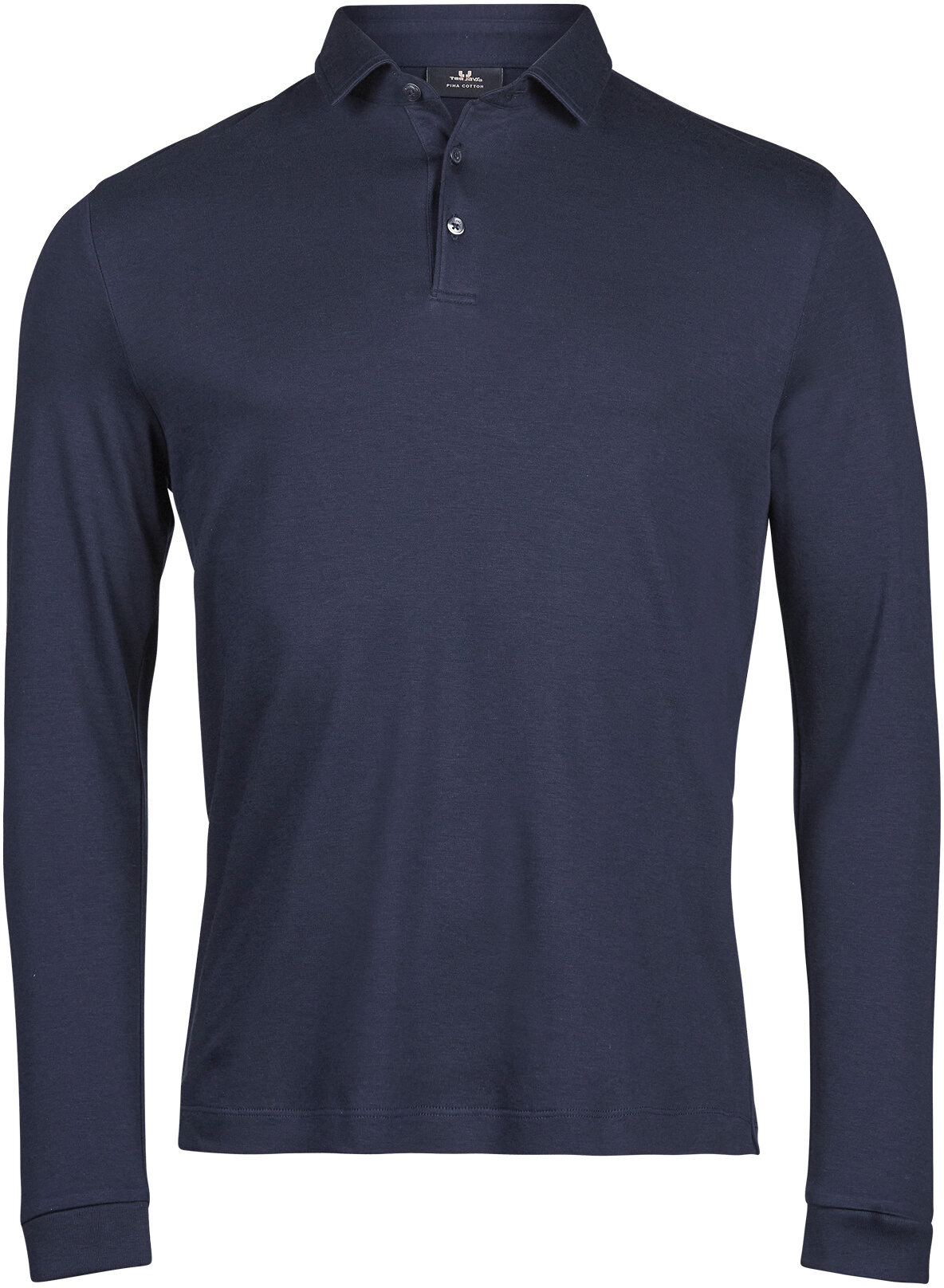 Pima Cotton Long Sleeve Polo