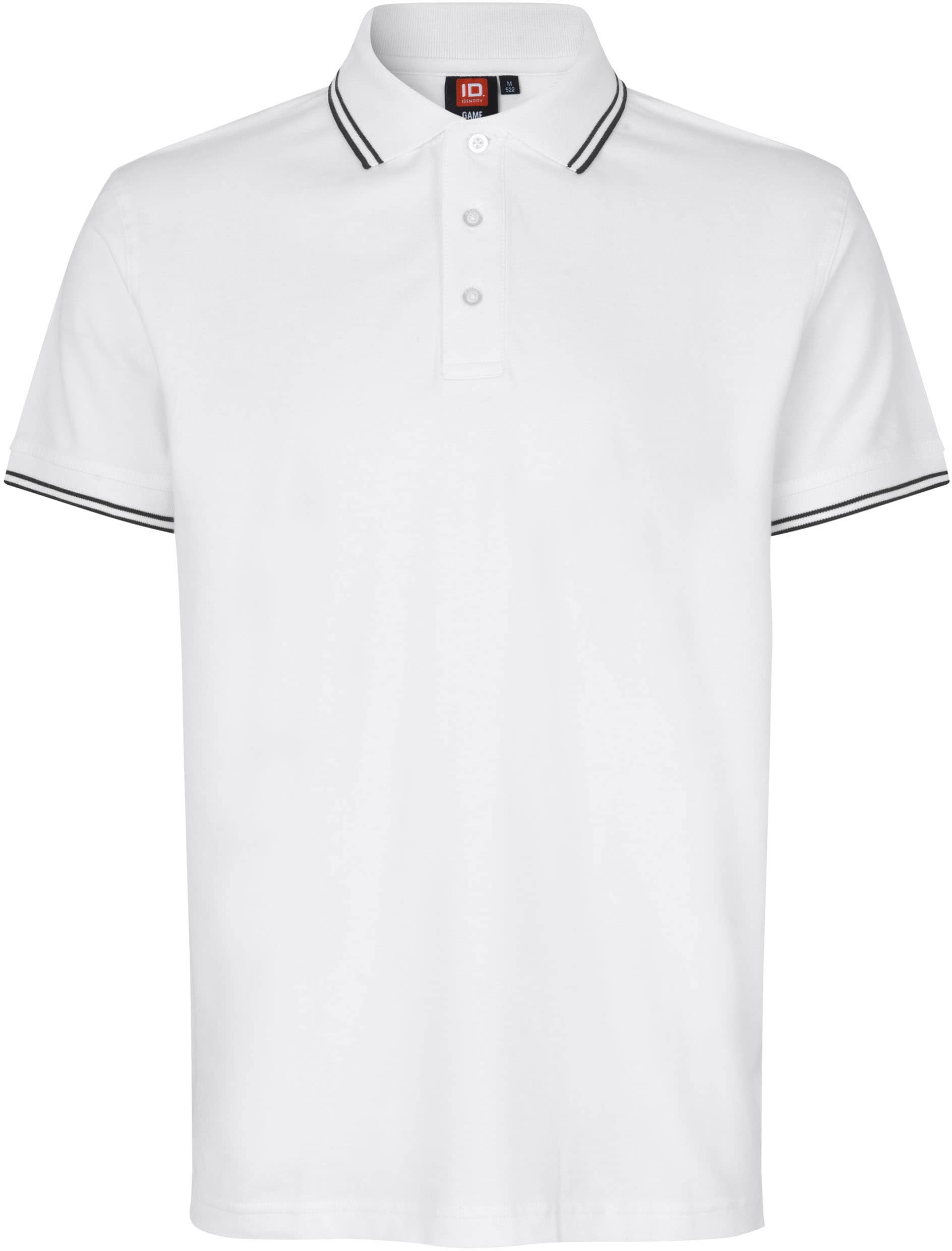 Kontrast Stretch-Poloshirt