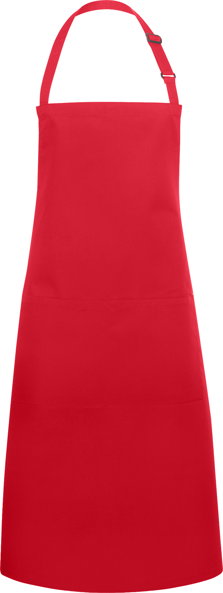 Latzschürze Basic mit Tasche und Schnalle