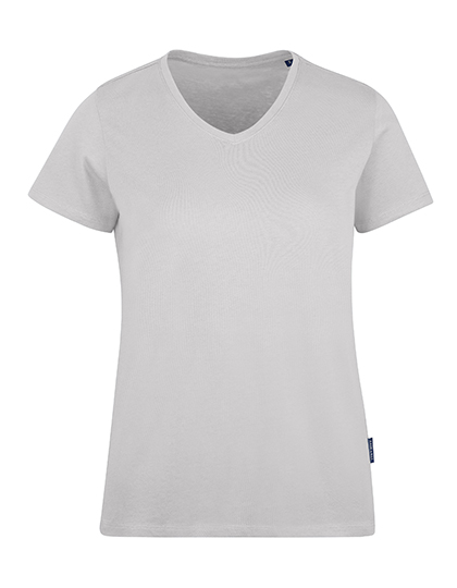 Premium Damen-T-Shirt aus Bio-Baumwolle mit V-Neck