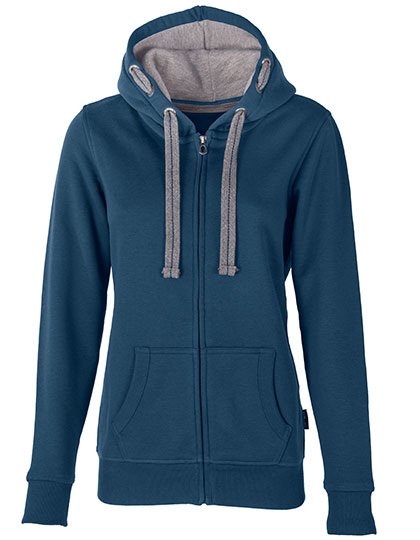 Weicher leicht taillierter Damen-Zip-Hoodie