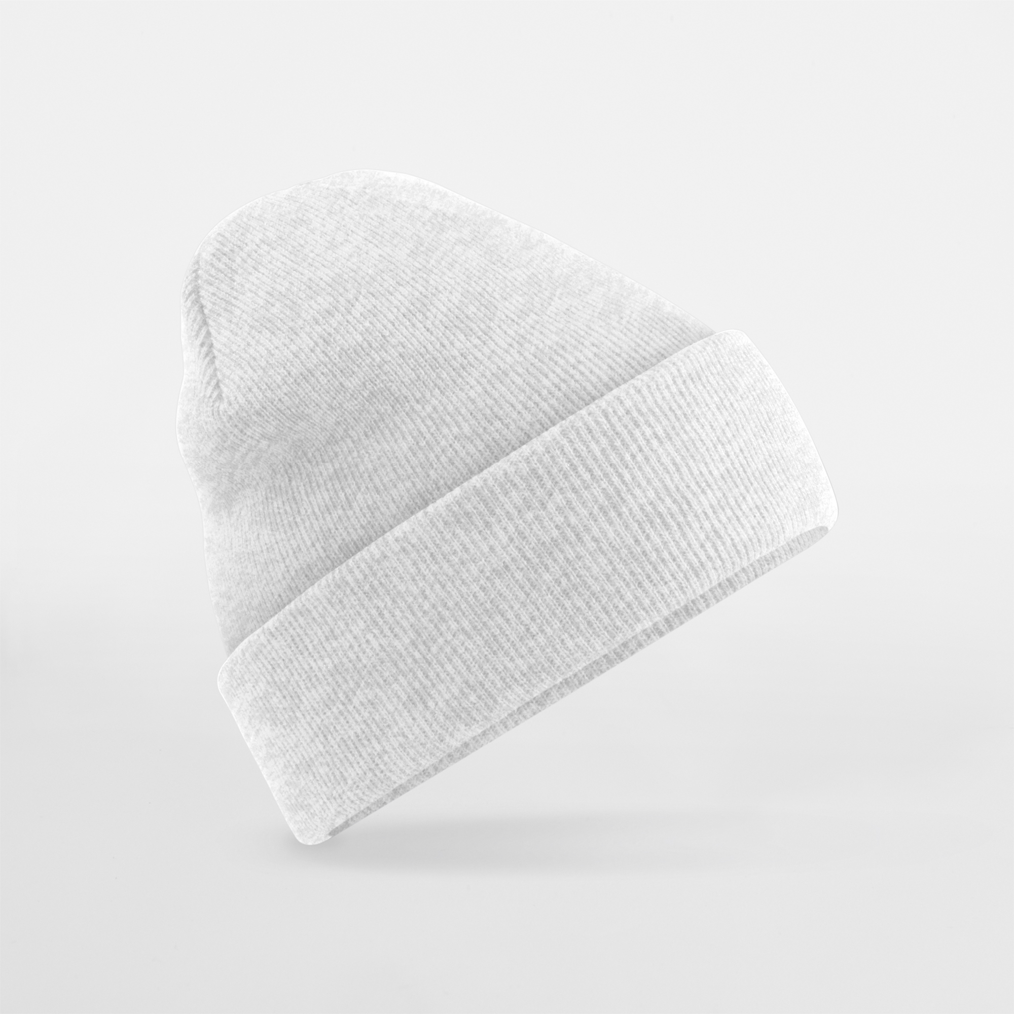 Klassischer Beanie mit Umschlag