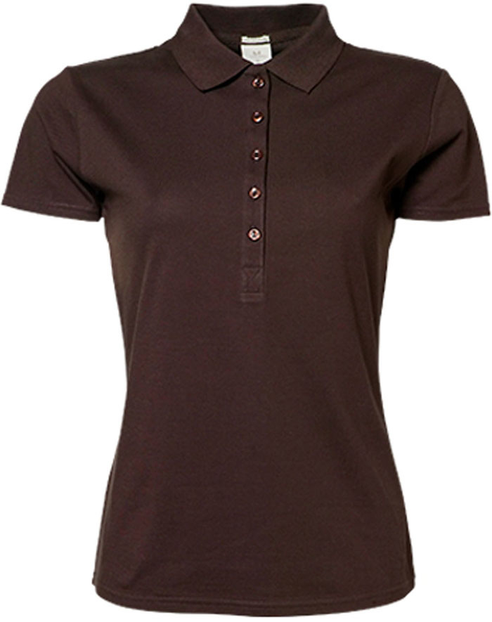 Elastisches Premium Damen-Poloshirt aus Bio-Baumwolle